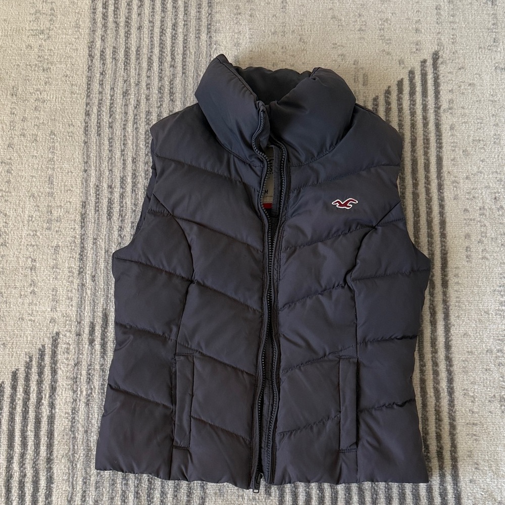 Hollister Puffer Vest - Gray
